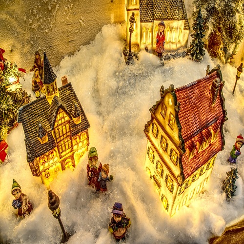 Christmas Village Houses