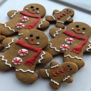 Gingerbread Family Cookies