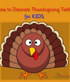 Thanksgiving Table For Kids