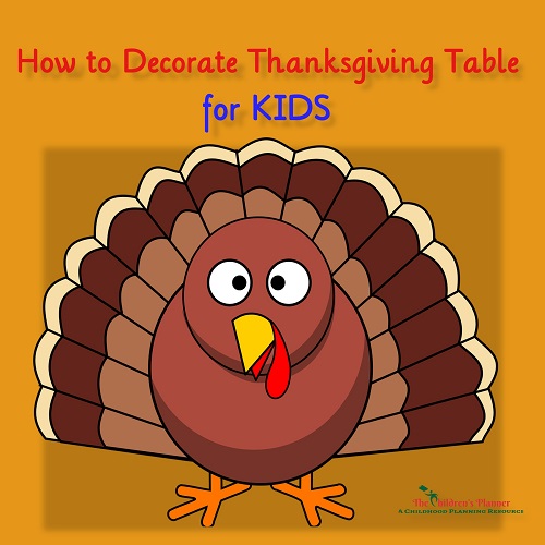 Thanksgiving Table For Kids