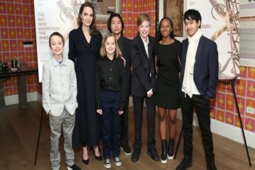 Angelia Jolie and Kids