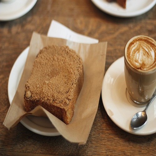 cinnamon toast and coffee
