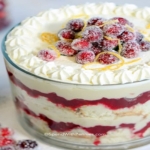 Cranberry & Cream Trifle