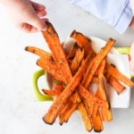 Roasted Carrot Strips